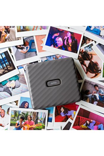 Hepta Collection instax Link Wide Akıllı Telefon Yazıcı, Mocha Gray