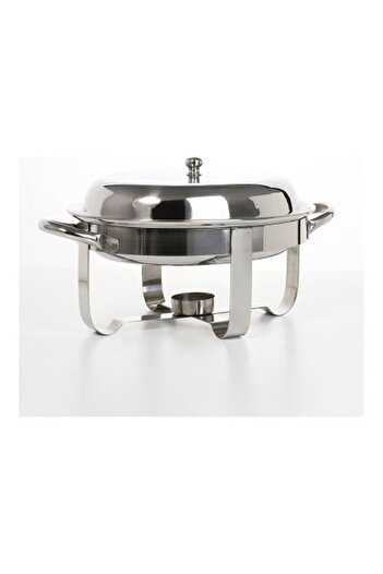 Keen Silver Buffet Heater for Even and Efficient Food Warming