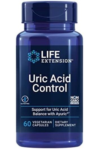 Life Extension Uric Acid Control 60 Vegetarian Capsules