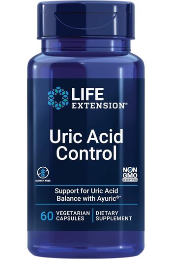 Life Extension Uric Acid Control 60 Vegetarian Capsules