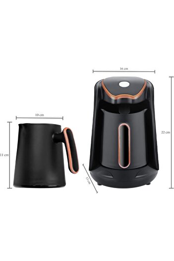 DLC Turkish Coffee Maker by 600W - Traditional Coffee Pot 300ml