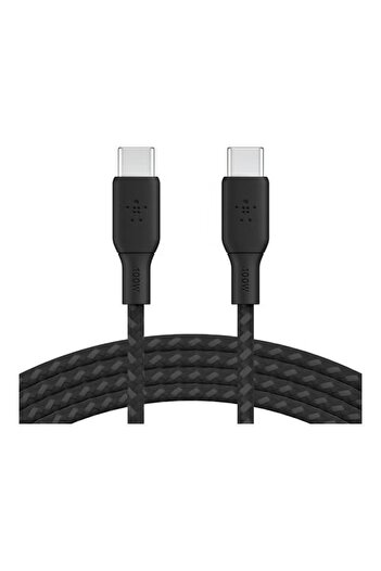 Belkin Braided USB-C 2.0 100W Charging Cable – 2M Black Durable Design
