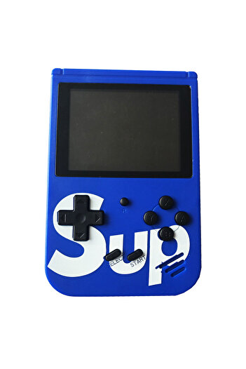 RIF REFCO SUP Game Box mini console, 400 childhood games, LCD screen, AV cable for connecting to TV,