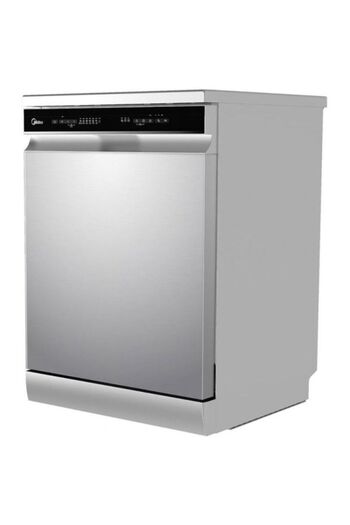 Midea | Freestanding Dishwasher | WQP14-W7633DSS | 14 Place Settings | 8 Wash Programs\