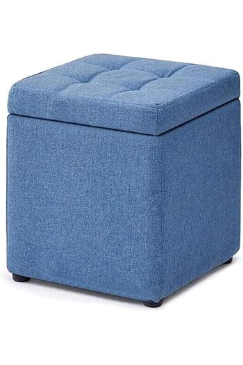 Generic FFD Ottoman Storage Foot Stool - Multifunction Bench Seat With Footrest and Toy Box - Shoe Bench