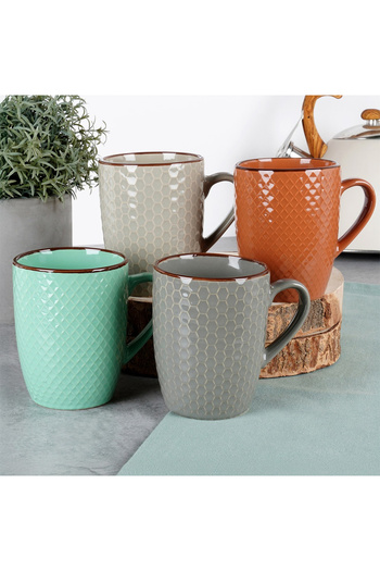 shumee Ceramic mugs 400 ml 4 pcs.