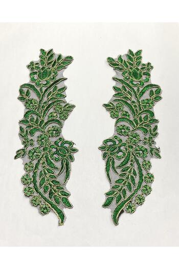karantuhafiye Guipure Applique / Glitter Applique / Set of 2