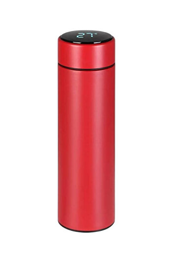 Generic 500 ml Smart Water Bottle with LED Display Stainless Steel Thermostat for Hot and Cold Coffee and Te