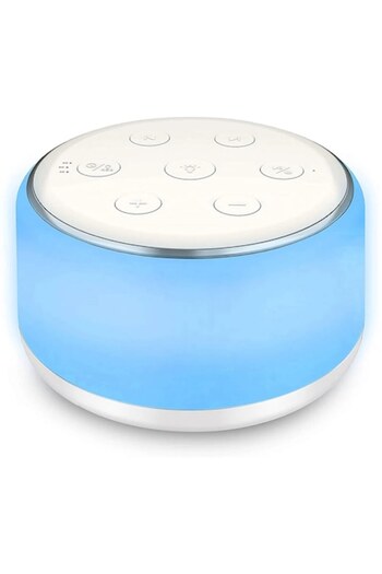 SMART GADGETS C&A Dispozitiv cu zgomot alb pentru somnul bebelușilor și copiilor, terapie portabilă pentru somn cu lumină de noapte, SMARTGADG