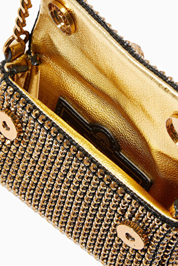 Kurt Geiger Party Mini Crossbody Bag, Işıltılı Tasarım ve Kompakt Kullanım