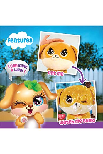 Silverlit Winksies Sevimli Hayvanlar İnteraktif 30cm Pelüş - Panda