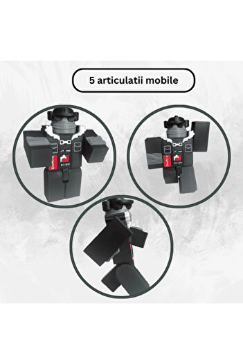 Lulu's Prints Figurina articulata Forsaken Chance, skin MLG, Roblox, multicolor, plastic, printat 3D, 91x31x72 mm