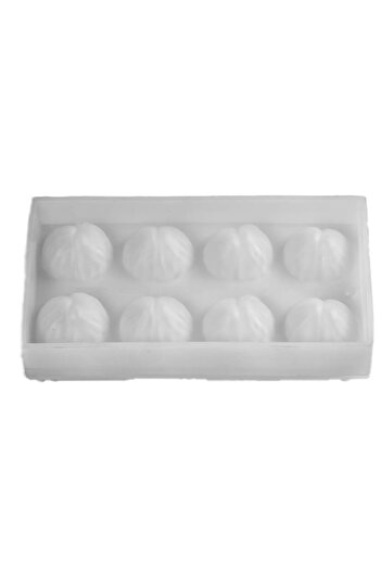 Pavoni Silicone mold for single-serving cakes, chestnut/hazelnut Maron by Cédric Grolet, 8 cavities, Ø53×55mm