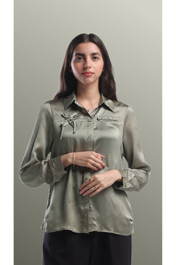 SUGA elegant formal blouse