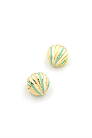 PRATİKOBA Sea shell earrings - multicolor