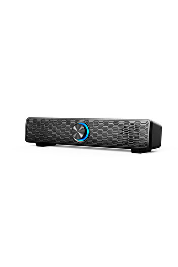 Datazone مكبرات صوت USB للكمبيوتر DZ‑YM‑A20 - ستيريو مدمج، مدخل 3.5 مم، جهير غني