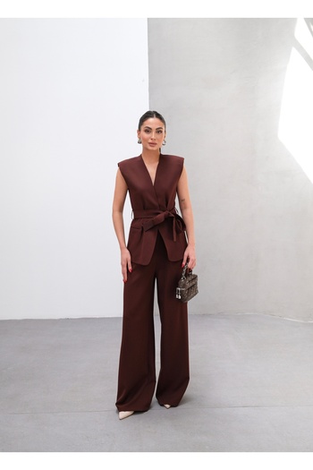 BLUE DAY'S Women's vest pants suit
