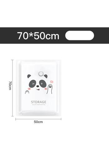 Choice1 Vacuum Bag S Reusable Vacuum Bag and Pump Cover for Clothes Storing Large Plastic Compression Empty