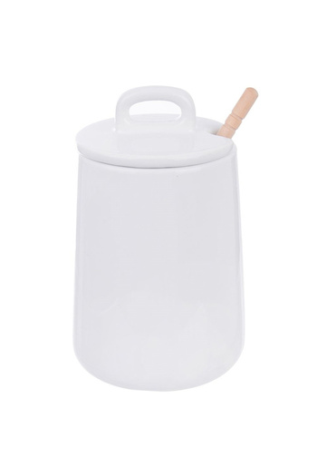 shumee Miere cu linguriță, porțelan, WHITELINE, 470 ml