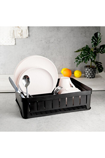 shumee Black dish drainer 39.5x31x12 cm