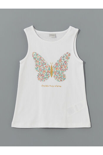 LC Waikiki Crew Neck Girls' Tank Top and Shorts