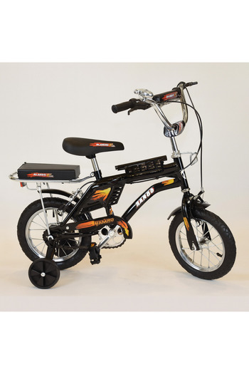 rexa Rambo 12-Inch Kids Bicycle with Training Wheels – Sturdy Beginner Ride