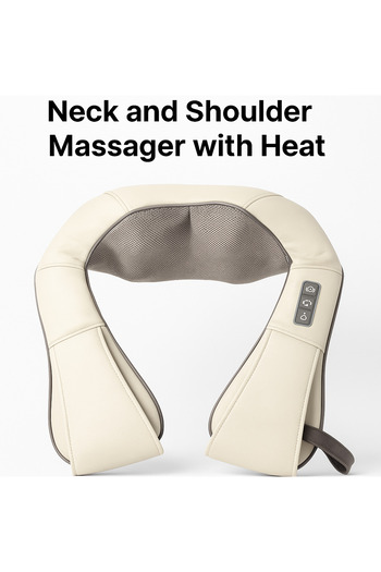 TSUMAB Electric Shiatsu Neck and Shoulder Massager with Heat