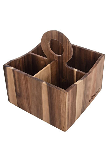 shumee Wooden cutlery, sauce and spice rack WOOD