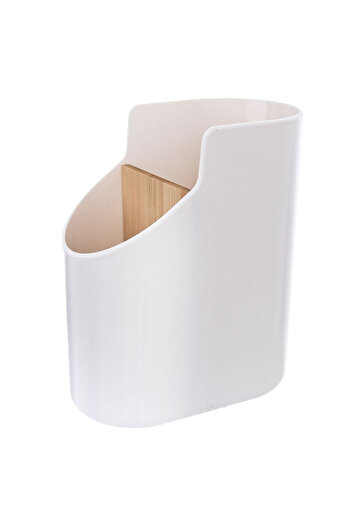 shumee WHITELINE Bamboo Kitchen Utensil Holder