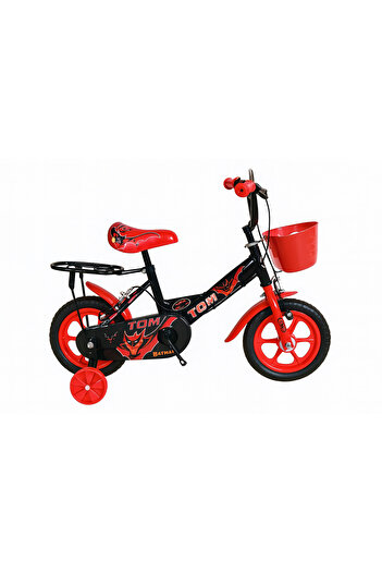 rexa Batman & Tom Theme 12-Inch Boys Bicycle with Training Wheels and