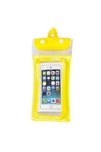 Royal Waterproof Phone Case with Lanyard, Universal, Yellow