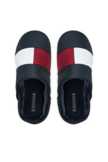 Tommy Hilfiger Papuci de casă pentru bărbați FM0FM05228 bleumarin