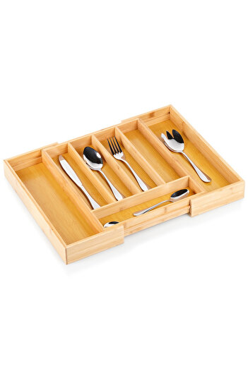 shumee Extendable bamboo cutlery drawer 28-45x33.5 cm