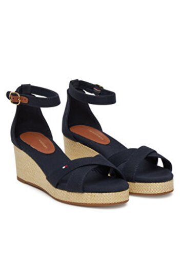 Tommy Hilfiger Sandale pentru femei FW0FW08481 Bleumarin