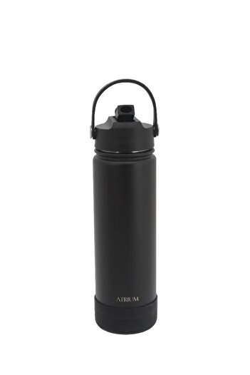 Atrium 650ml Double Wall Vacuum Tumbler with 3 Interchangeable Caps for Hot & Cold Drinks