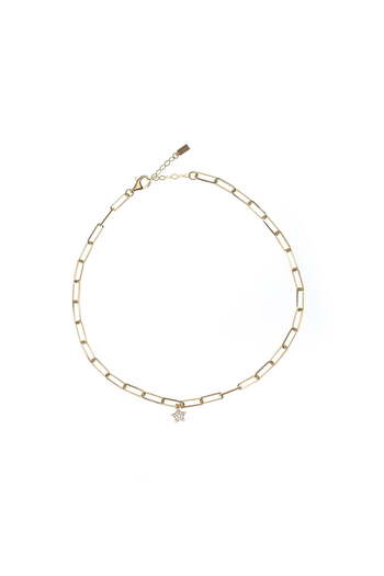 ohmygod jewelry 925 Silver Necklace with Silver Pendant and Gold Plated Silver – Jaque