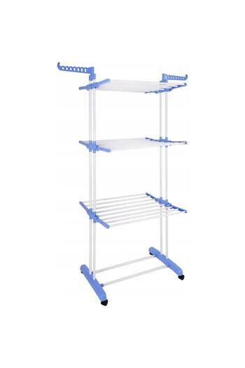 Tradeo 3 Tiers Garment Rack Cloth Dryer Multi Purpose Cloth Drying Stand