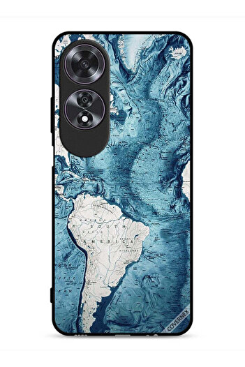Covernex غطاء حماية لهاتف Oppo A60 - رسم خريطة