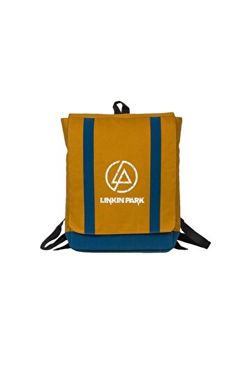 Z zepplin Linkin Park Logo Yellow Backpack