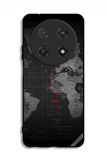 Covernex غطاء حماية لهاتف هواوي نوفا 13i بتصميم خريطة العالم