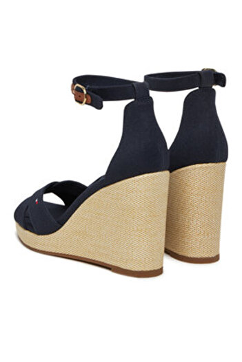 Tommy Hilfiger Sandale pentru femei FW0FW08661 Bleumarin