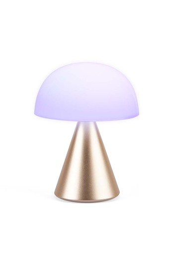 Lexon Mina L Soft gold lamp