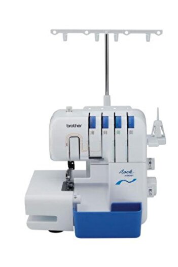 Brother 3034DWTVP1 Overlock Sewing Machine, 1300 stitches/min (White/Blue)