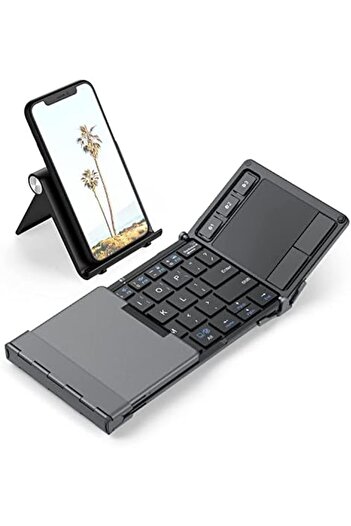 iClever Folding Wireless Keyboard with Sensitive Touch Pad