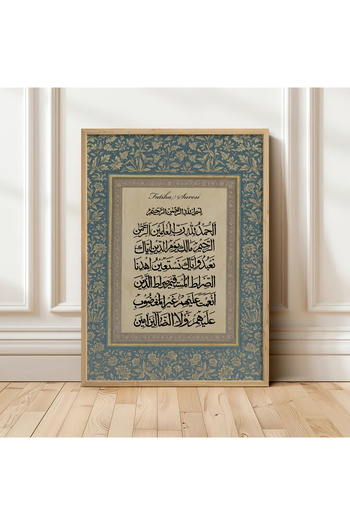 HOMEPACK AHŞAP ÇERÇEVELİ TABLO ÇERÇEVELİ POSTER SANATSAL DUVAR DEKORU TK/1552