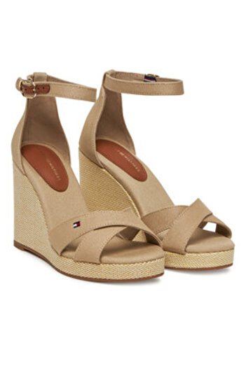 Tommy Hilfiger Women's Sandals FW0FW08661 Beige