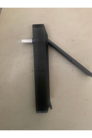 Tusem Glass Balcony Opening Handle (Push Handle) Without Metal