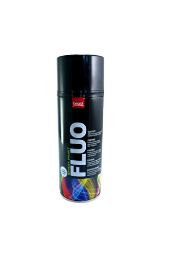 beorol Fluorescenční akrylová barva ve spreji Red Rosso 400ml