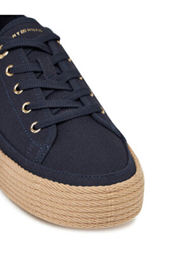 Tommy Hilfiger Espadrile pentru femei FW0FW08404 Bleumarin