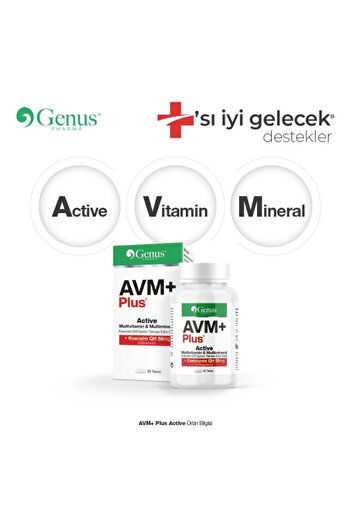 Genus PHARMA Avm Plus ®   Multivitamin Multimineral Set